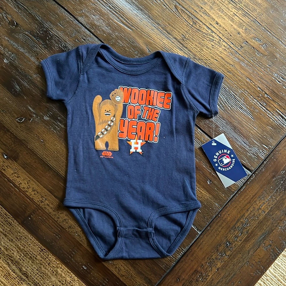Astros Wookie of the Year Onesie
